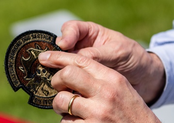 Tampa Bay Lightning Owners Doug Ostrover and Marc Lipschultz connect with MacDill service members