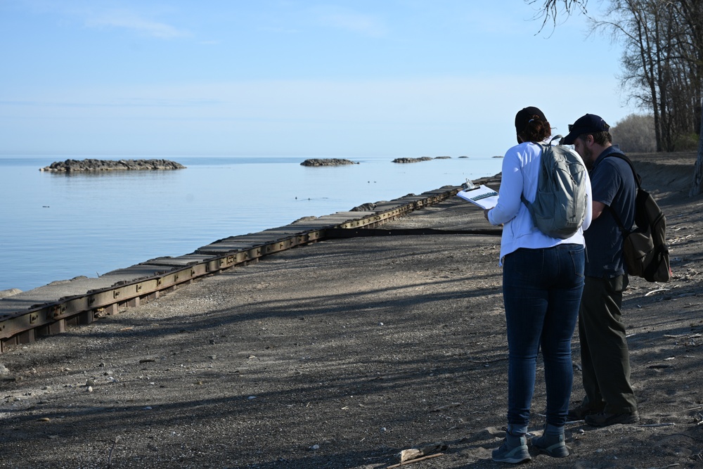 Presque Isle Beach Spring Inspection 2025