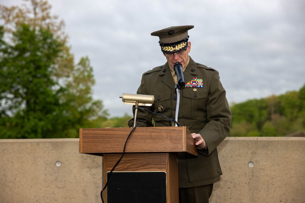 Australian and New Zealand Army Corps hold memorial ceremony at the National Museum of the Marine Corps