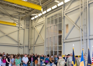 2-238th Soldiers gather for departure ceremony