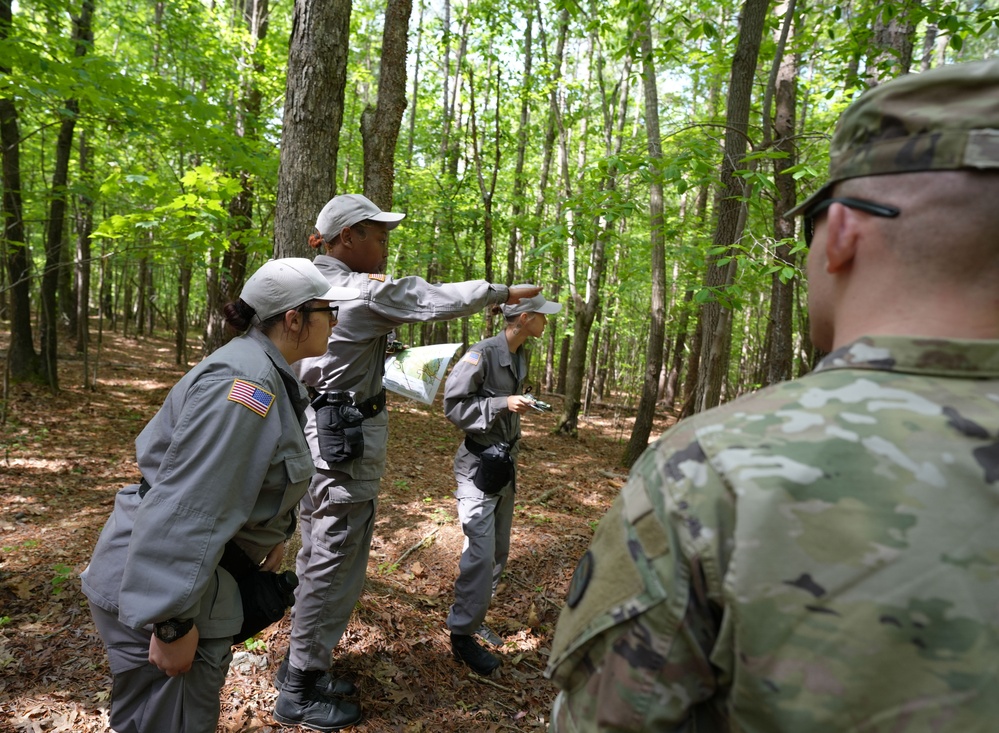 North Carolina National Guard Soldiers hosted a training event for Tarheel ChalleNGe Academy candidates.