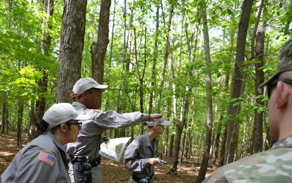 North Carolina National Guard Soldiers hosted a training event for Tarheel ChalleNGe Academy candidates.