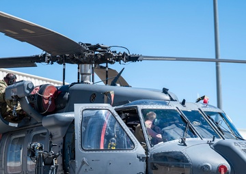 55th Rescue Generation Squadron preflight checks