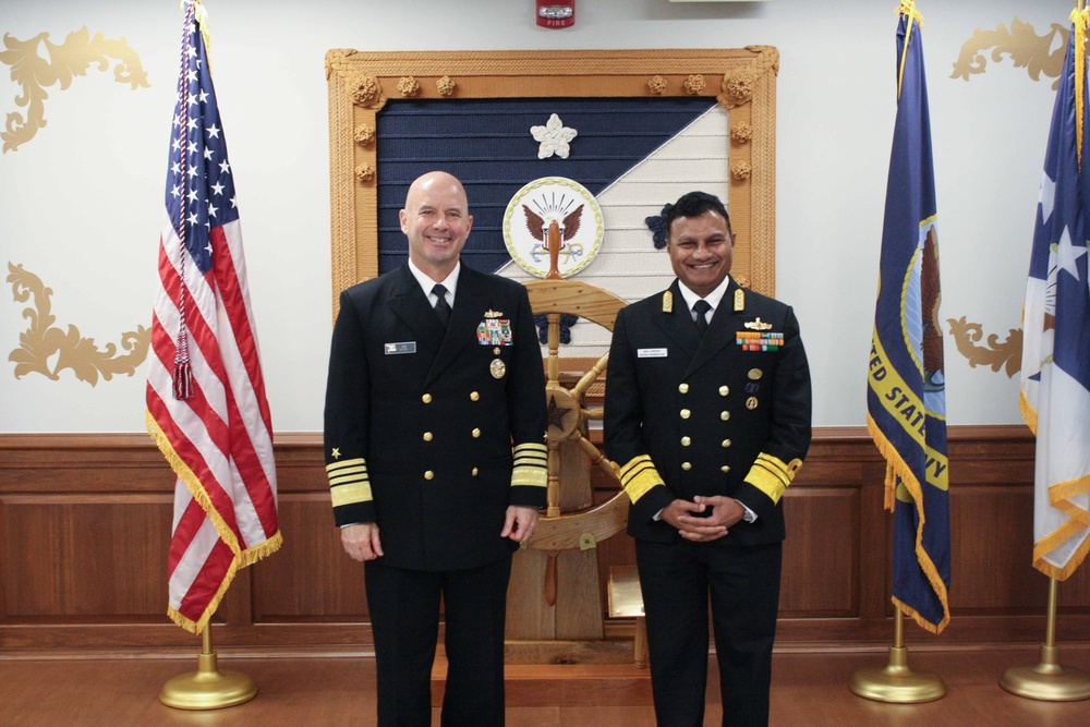 Acting CNO Meets with Indian Navy Vice Chief of Naval Staff
