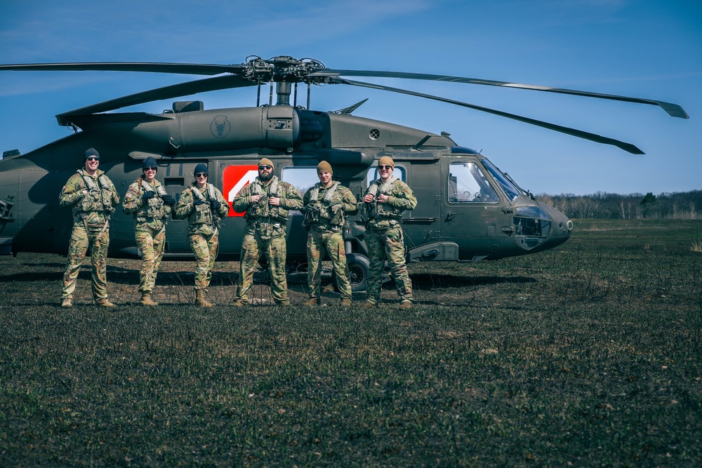 34th CAB Conducts Operation Burn Out with MNDNR at Camp Ripley