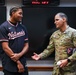 Washington Nationals player, James Wood, visits the Pentagon