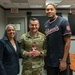Washington Nationals player, James Wood, visits the Pentagon