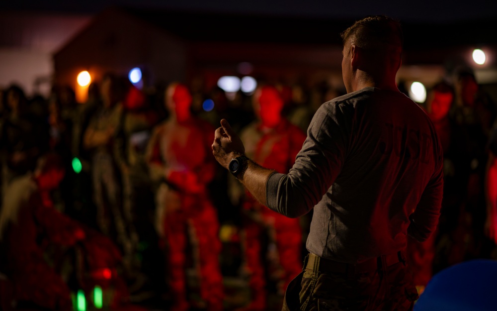 Marching through midnight: Service Members tackle the Norwegian Foot March