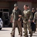 Secretary of Defense tours the National Defense Area