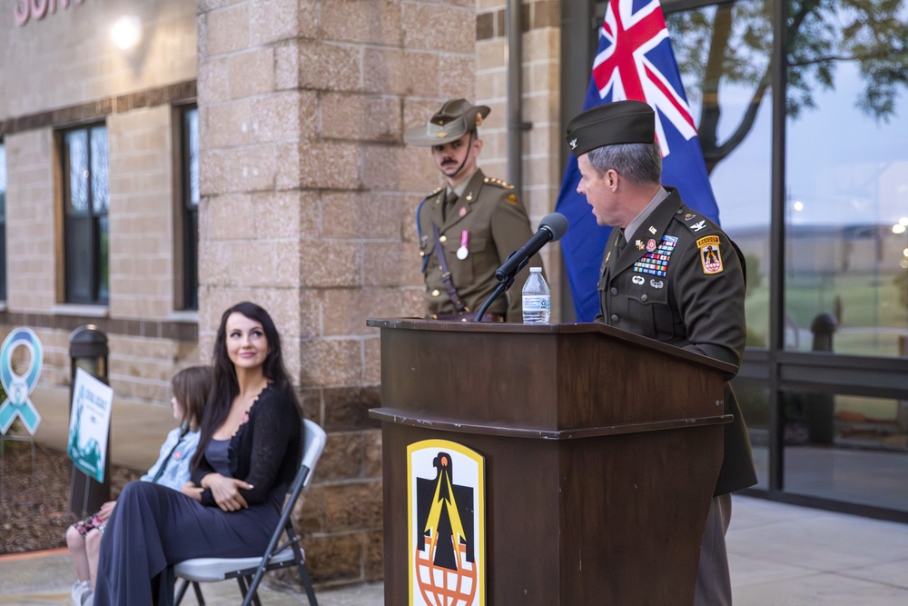 11th CSB Hosts ANZAC Dawn Service