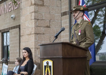 11th CSB Hosts ANZAC Dawn Service