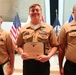 Brigadier General Presents Army Awards to NIOC Pensacola Sailors