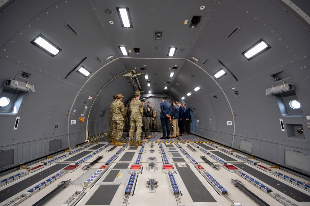 U.S. legislative staff delegates visit Travis AFB