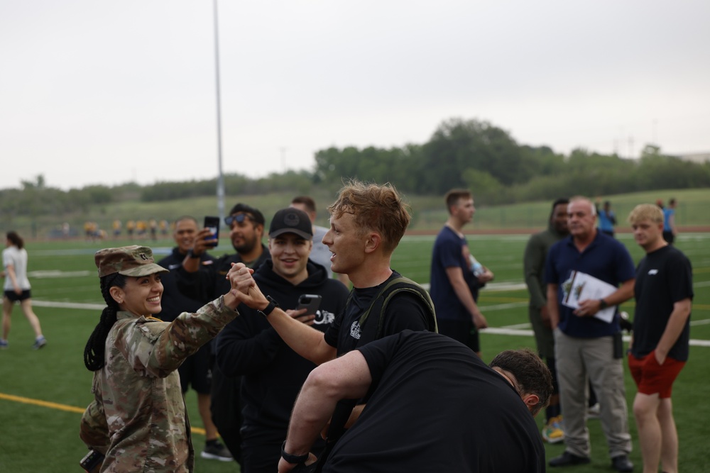 World Record Defused: Fort Cavazos Captain runs fastest bomb suit mile