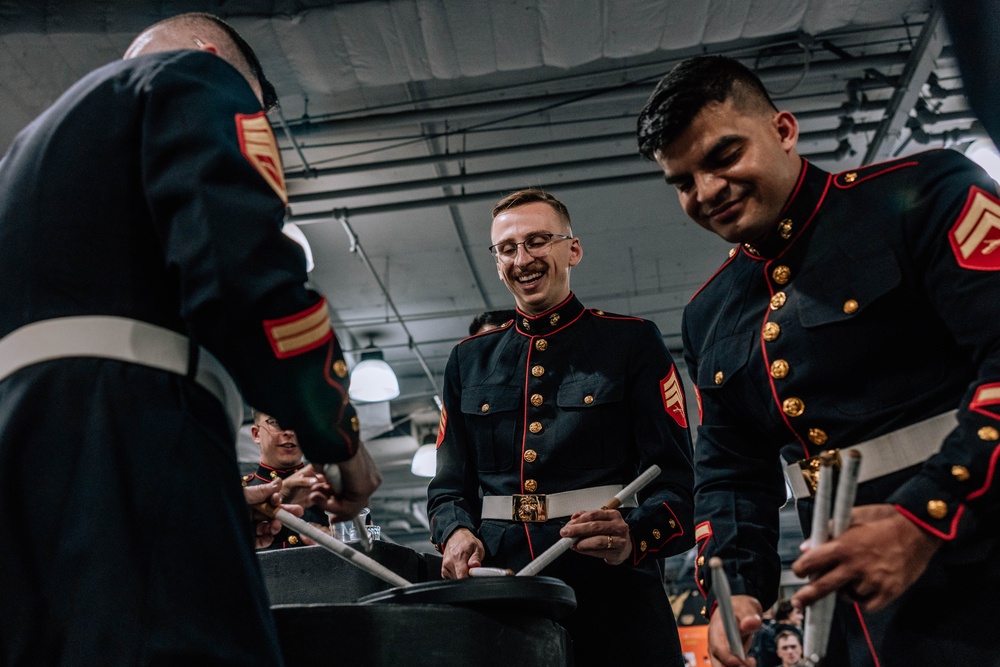 Quantico Marine Band Tattoo Dress Rehearsal