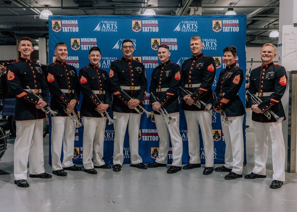 Quantico Marine Band Tattoo Dress Rehearsal