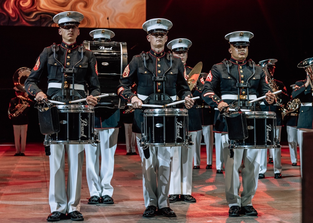 Quantico Marine Band Tattoo Dress Rehearsal