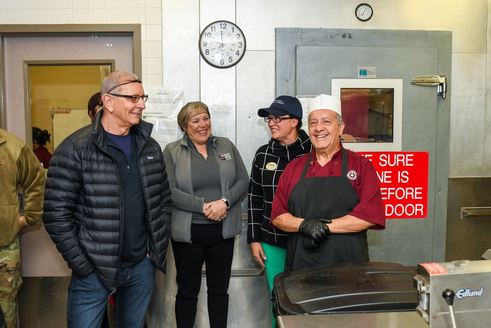 Chef Robert Irvine Schriever Visit