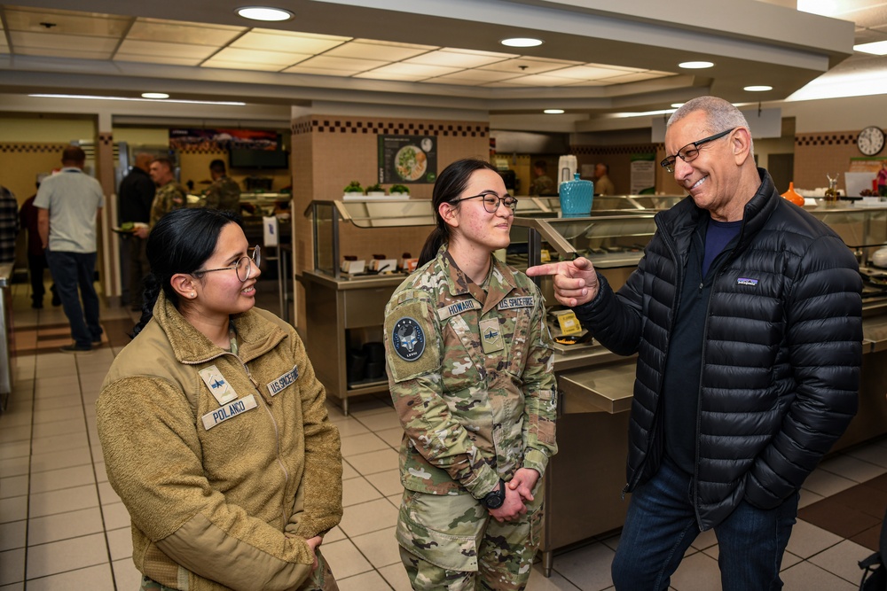 Chef Robert Irvine Schriever Visit