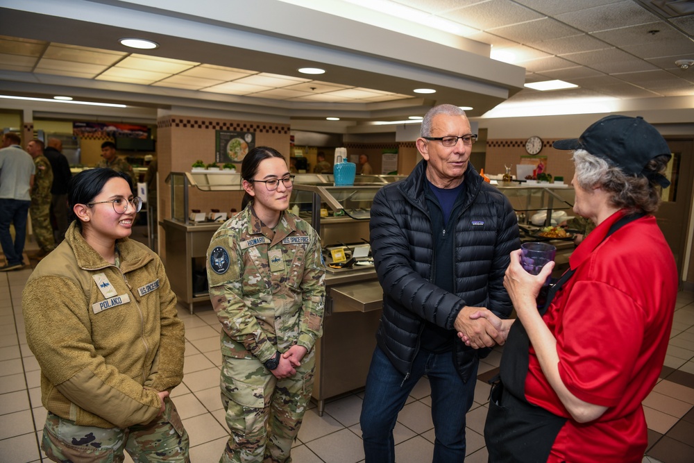 Chef Robert Irvine Schriever Visit
