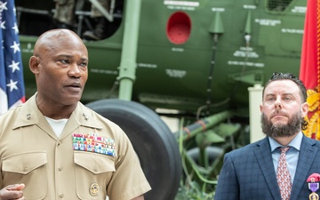 Marine Corps veteran receives Purple Heart