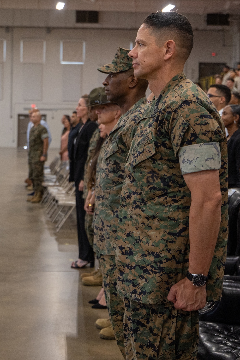 Sergeant Major of the Marine Corps, SgtMaj Carlos Ruiz, Visits MCRD Parris Island, S.C.