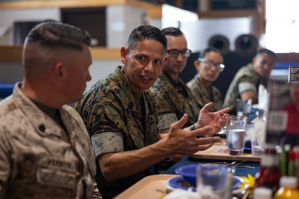 Sergeant Major of the Marine Corps, SgtMaj Carlos Ruiz, Visits MCRD Parris Island, S.C.