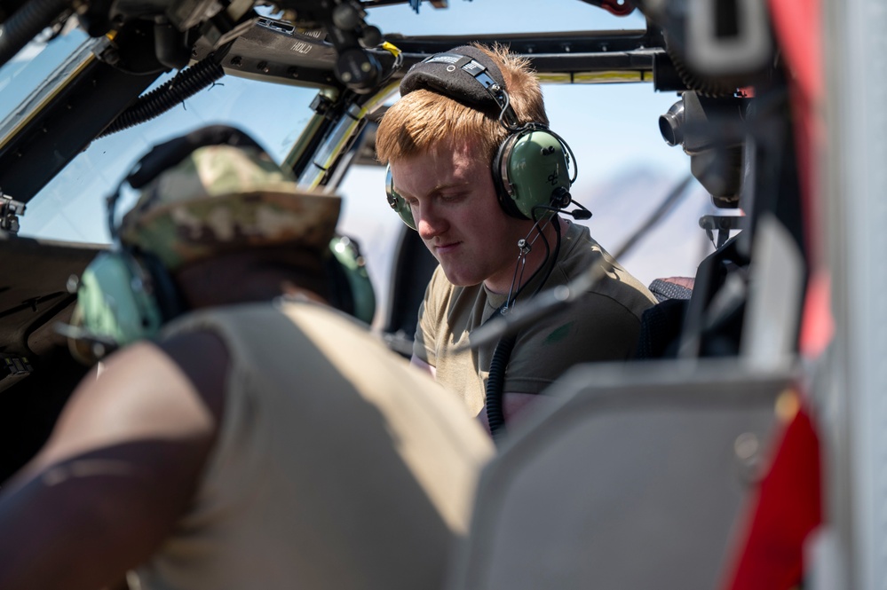 55th Rescue Generation Squadron preflight checks