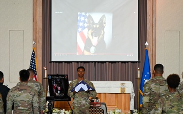 Vandenberg Military Working Dog Memorial Ceremony