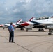 USAF Thunderbirds depart Scott Air Force Base