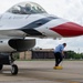 USAF Thunderbirds depart Scott Air Force Base