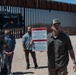 Secretary of Defense tours the National Defense Area