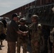 Secretary of Defense tours the National Defense Area