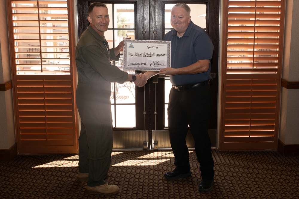 MCAS Yuma Civilians Awarded for Their Years of Service