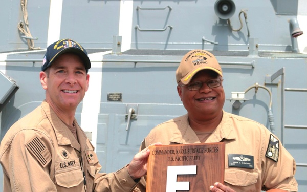 USS Frank E. Petersen Jr. (DDG 121) Awarded the 2024 Battle Effectiveness &quot;E&quot; Award