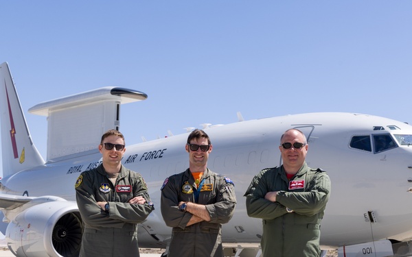 KC-46A and E-7A Conduct Historic Trilateral Test Flight