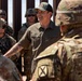 Secretary of Defense tours the National Defense Area