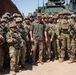 Secretary of Defense tours the National Defense Area