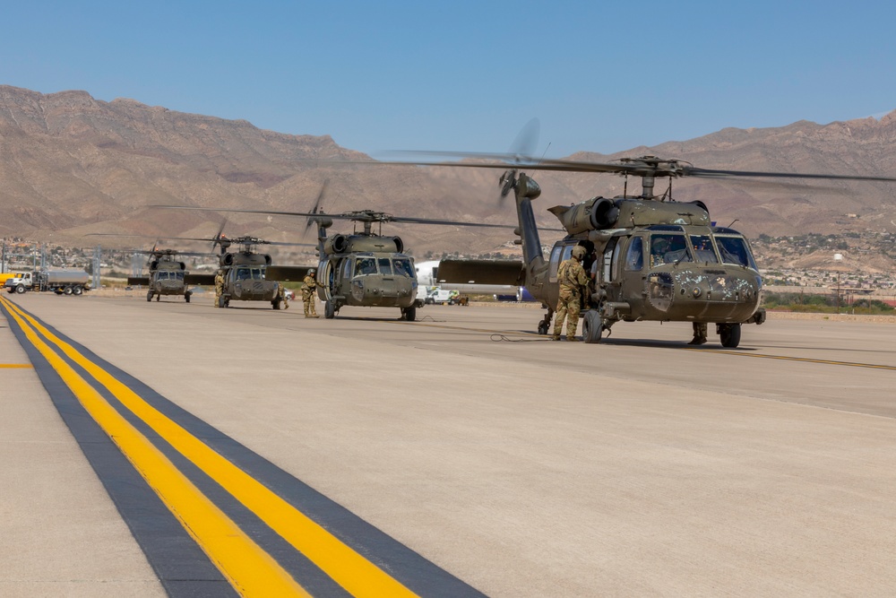 SECDEF tours National Defense Area at Southern Border