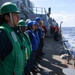 USS Bainbridge Conducts Replenishment-At-Sea