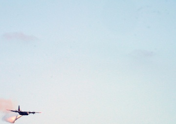 146th Airlift Wing Perform MAFFS Water Drop 2025