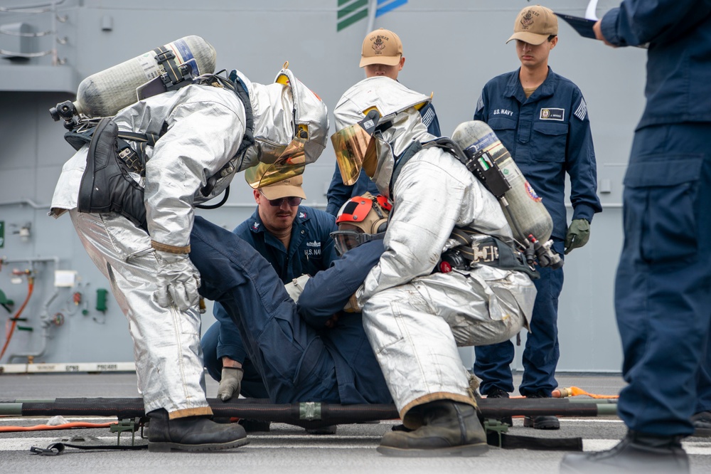 Boxer Flight Deck Drills