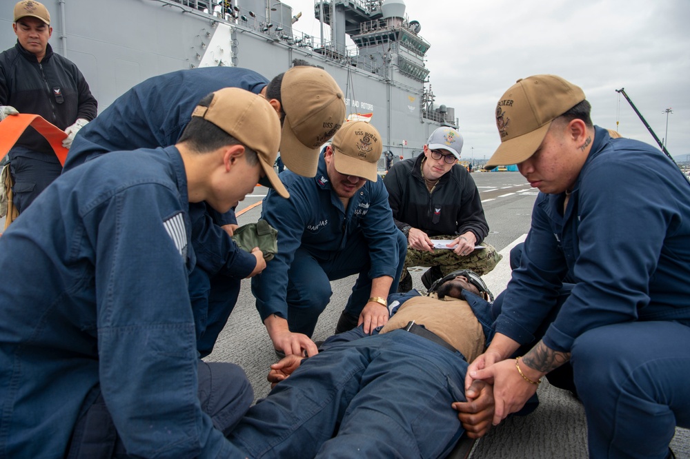 Boxer Flight Deck Drills