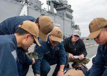 Boxer Flight Deck Drills