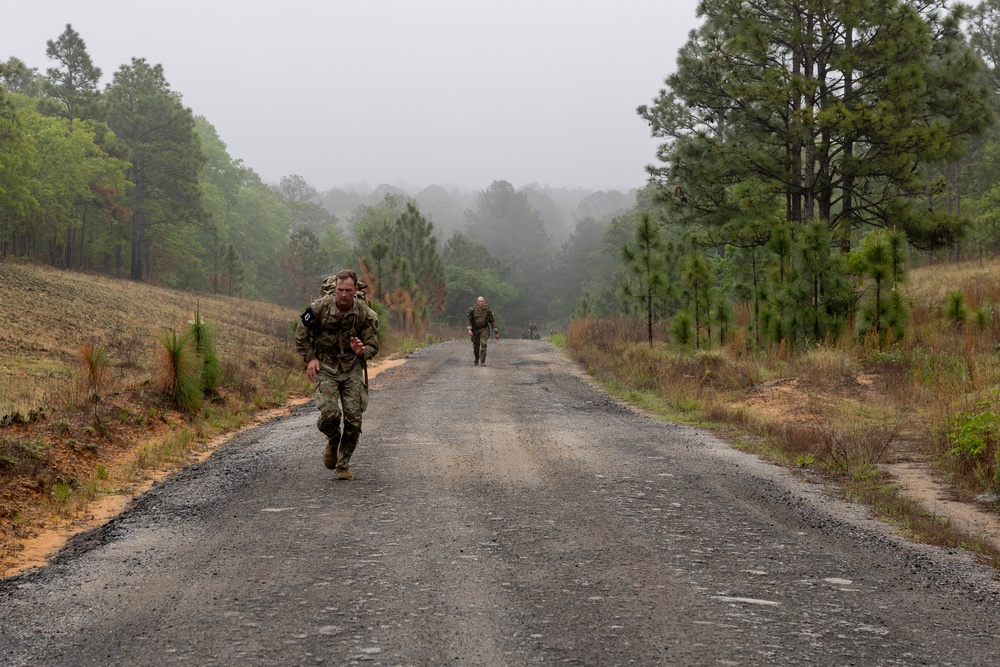 Regional Best Warrior Competition Day 5 GAFPB Ruck