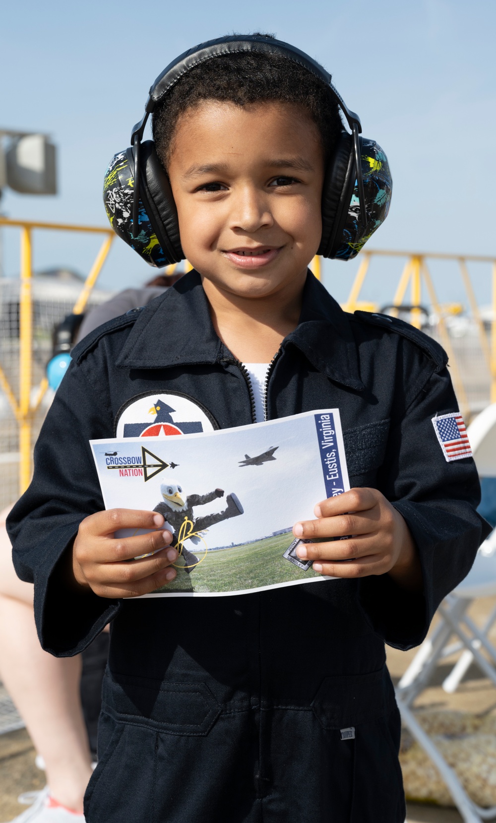 Kids Marvel at Thunderbirds' Soaring Rehearsal