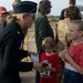 Kids Marvel at Thunderbirds' Soaring Rehearsal