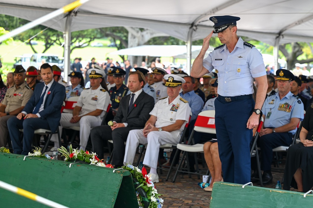 Pacific Air Forces leaders honor Australia, New Zealand veterans on ANZAC Day