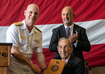 Admirals Reception aboard USS New York