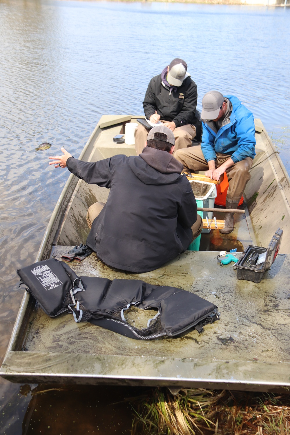 Fort McCoy’s fisheries team completes 2025 fish surveys